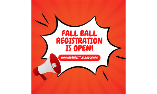 Fall Registration is Open!